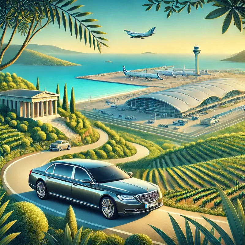 Private Athens airport transfer to Costa Navarino